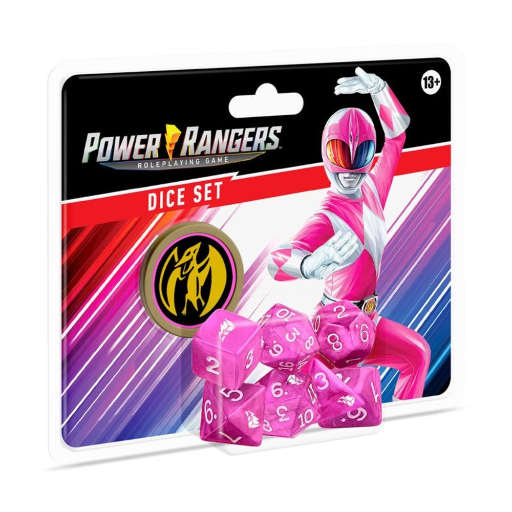 Power Rangers Roleplaying Game Dice: Pink